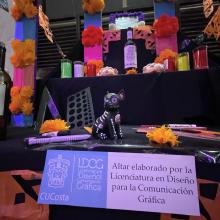 Reconocen la participación del CUCosta en muestra de altares de muertos 2021