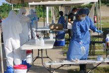 Se realizan 33 pruebas PCR en reapertura de módulo CUCosta; 17 fueron positivos