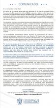 COMUNICADO DEL 15 DE MARZO 2020