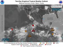 Se Esperan “Lluvias Débiles” en esta región este fin de semana