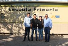 Asesoran universitarios a escuela primaria de Las Juntas