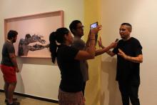 Exhibe Ricardo Luevanos en el Peter Gray con gran éxito