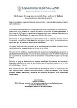 UdeG separa del cargo de manera definitiva a profesor de CUCosta denunciado por violencia de género