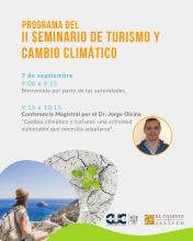 Inicia el II Seminario de Turismo y Cambio Climático en CUCosta