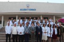 Se realiza acto académico de 4 especialidades médicas en CUCosta
