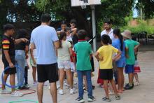 Niñas, niños y adolescentes participan en el “Viernes Creativo CUCosta
